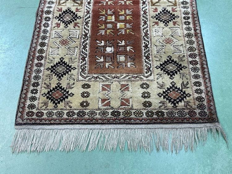 Handgeknüpfter iranischer Wollteppich – 1,47 m x 91 cm