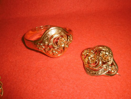 24 Carat Gold Napoleon III Set