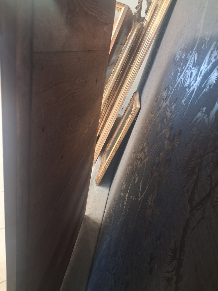 Miroir Louis Philippe à fronton 154 x 98