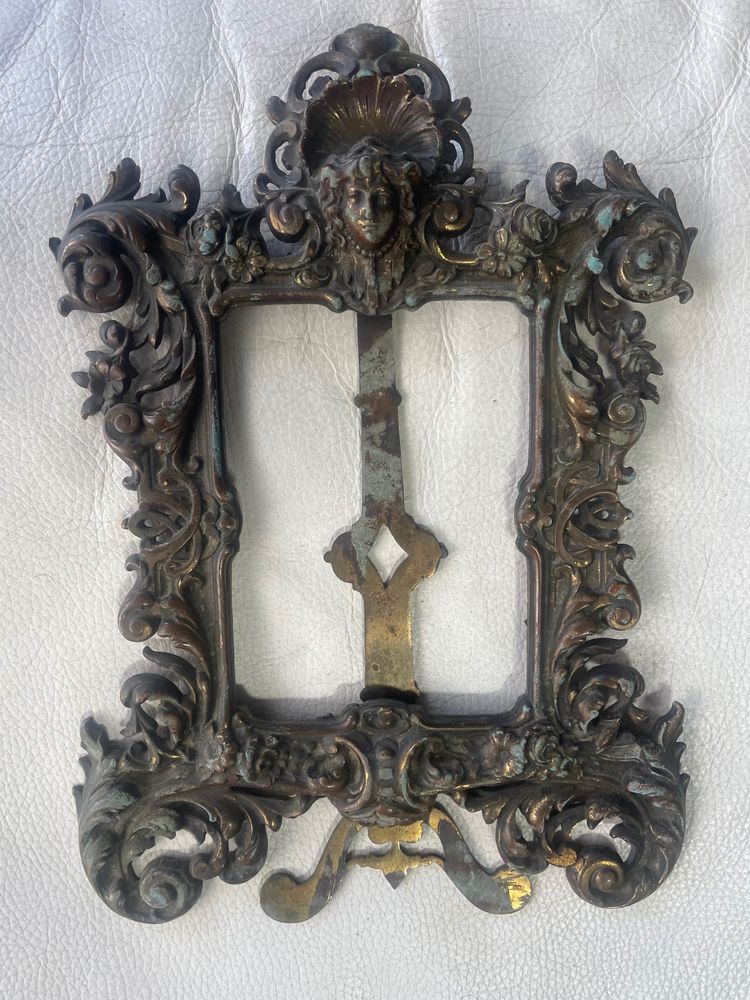 Bronzener Fotohalter