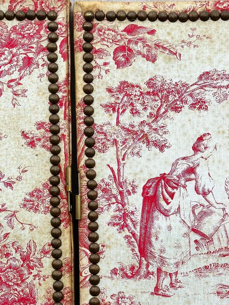 Paravent toile de Jouy