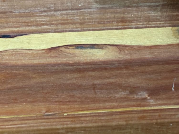 Baule in legno esotico