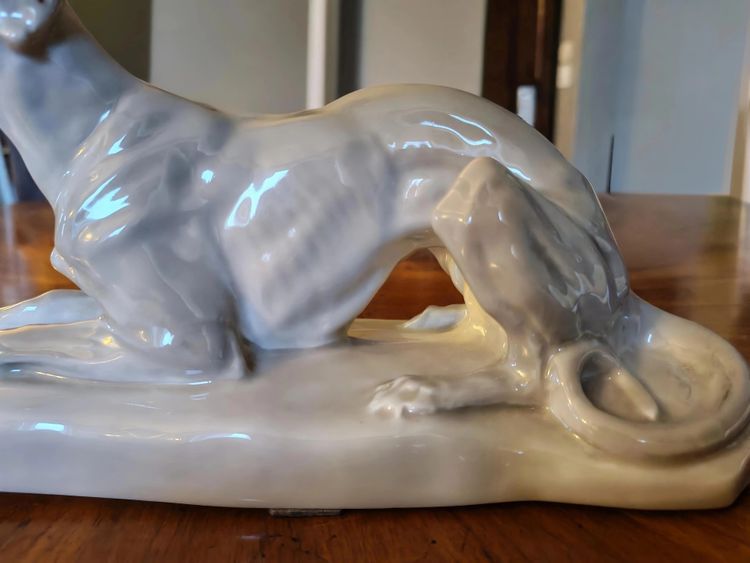 Sloughi dog by Camille Tharaud, Art Deco