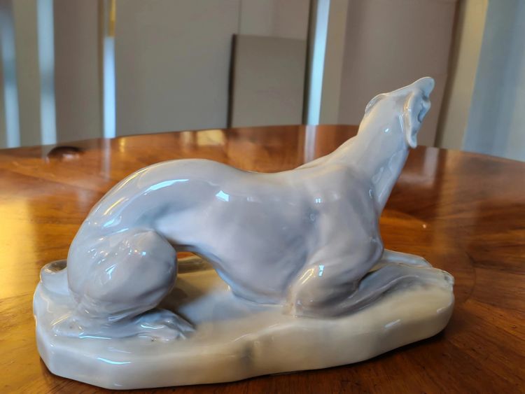 Sloughi dog by Camille Tharaud, Art Deco