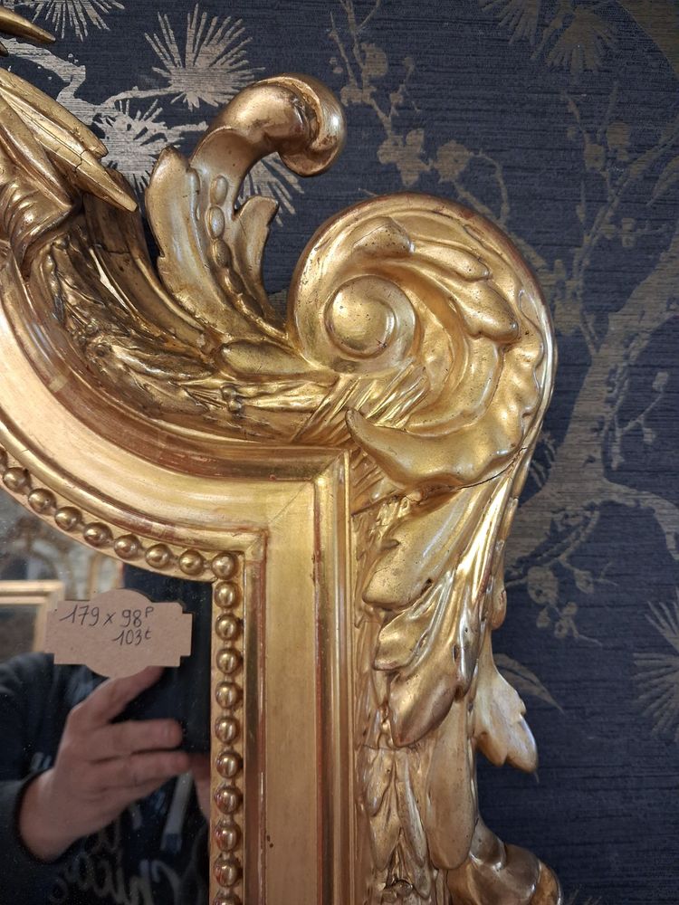 Specchio dell'epoca di Napoleone III, 179 x 103