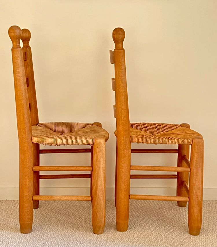 Sedia nello stile di Charles Dudouyt, Francia, anni '40