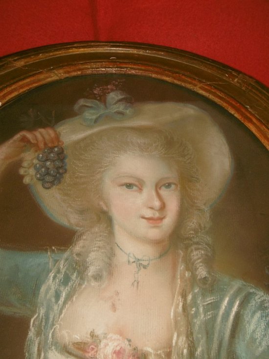 "Roslin" pastel 18th