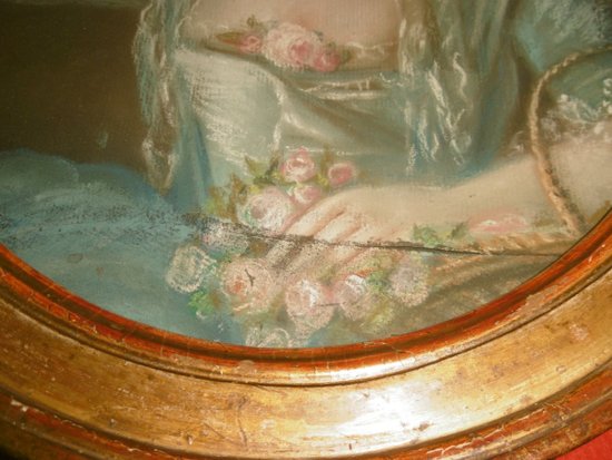 "Roslin" pastel 18th