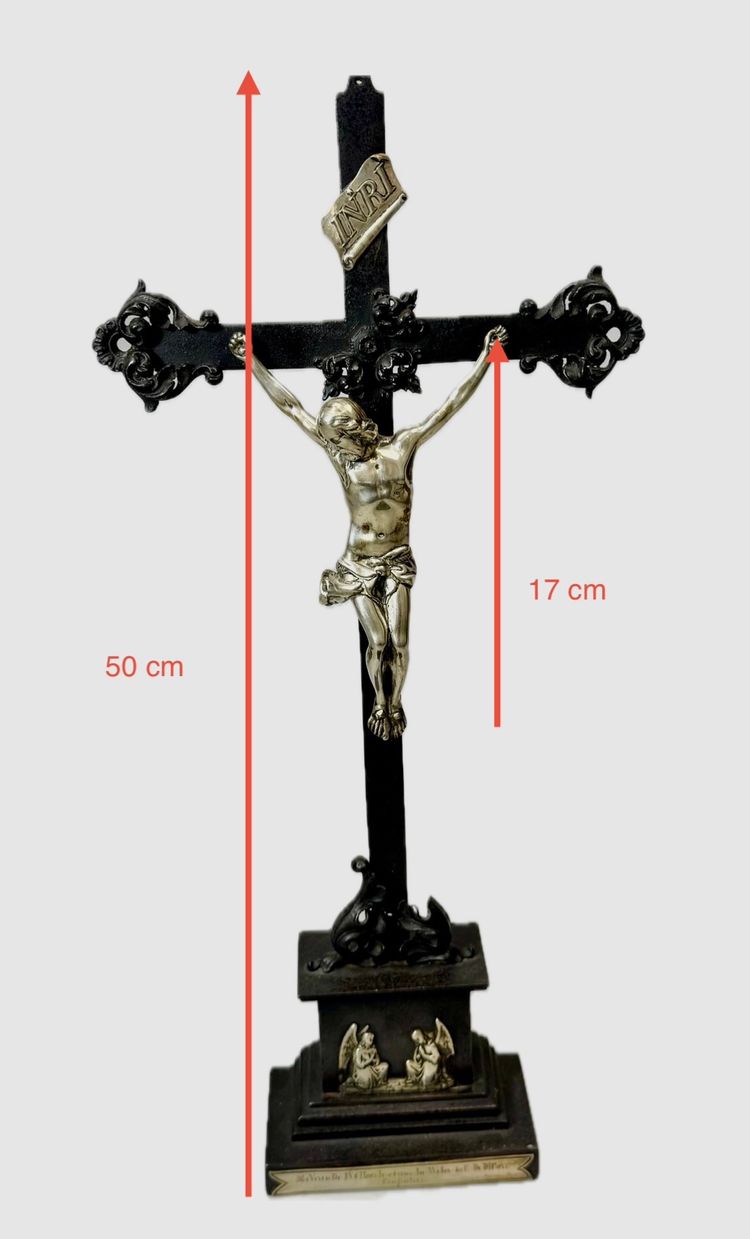 Silberner Christus