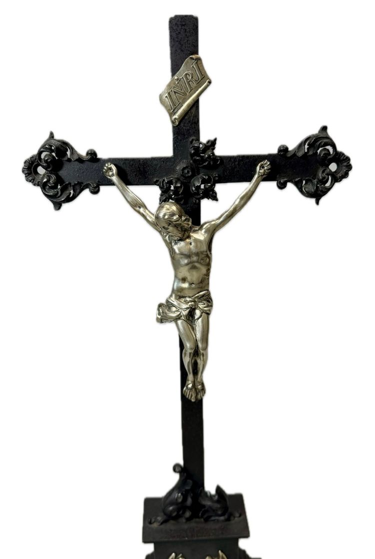 Silberner Christus
