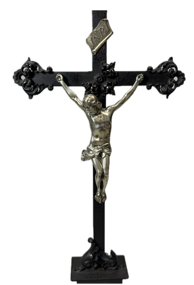 Silberner Christus