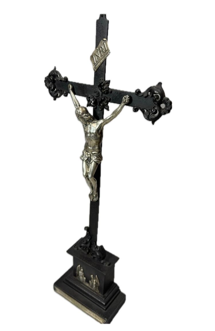 Silberner Christus