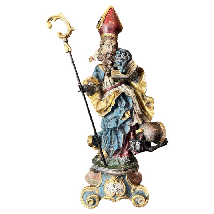 Skulptur des Heiligen Theodulus – 18. Jahrhundert