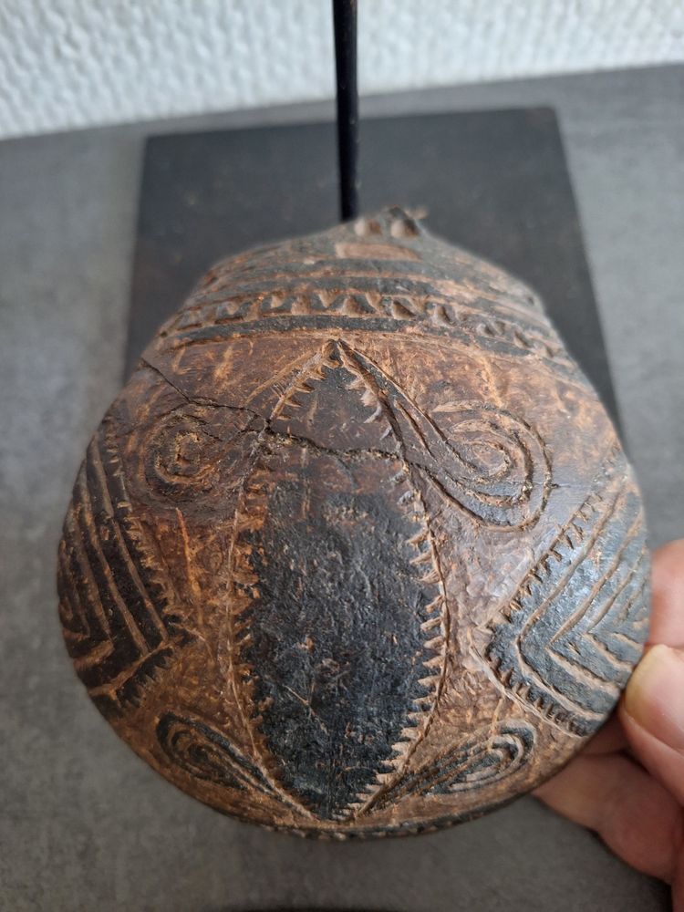 coupe en noix de coco Iatmul