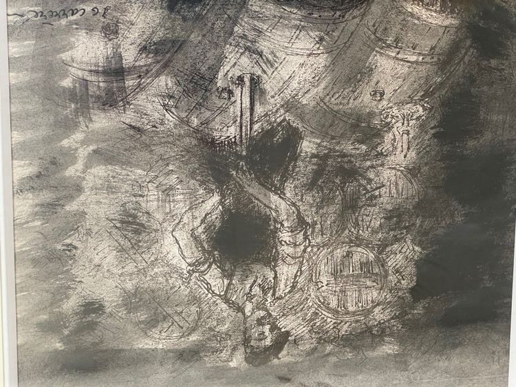 Gravure de Jean Gérard Carrere 