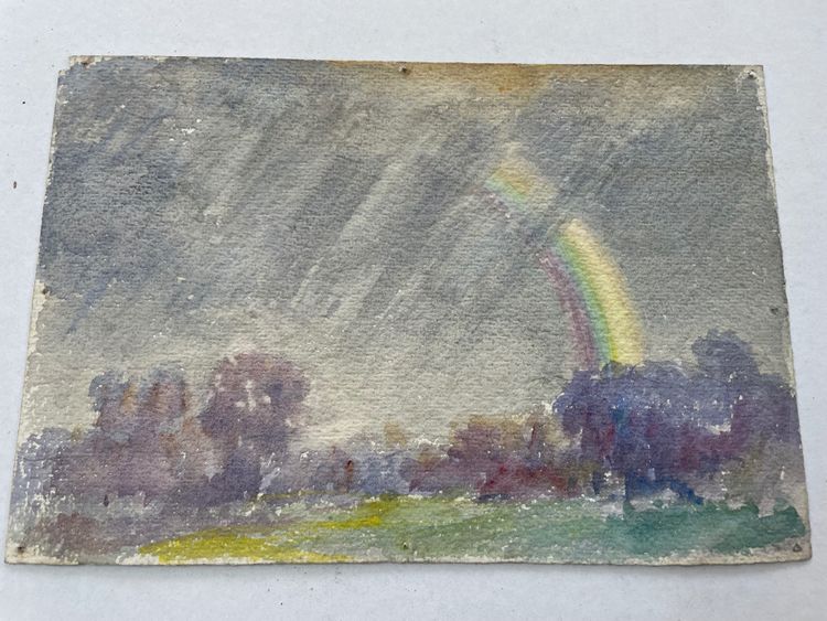 Paesaggio arcobaleno