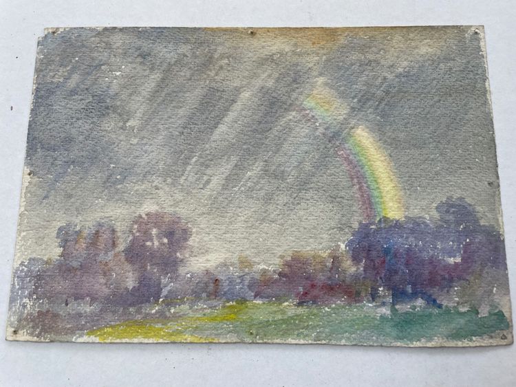 Paesaggio arcobaleno