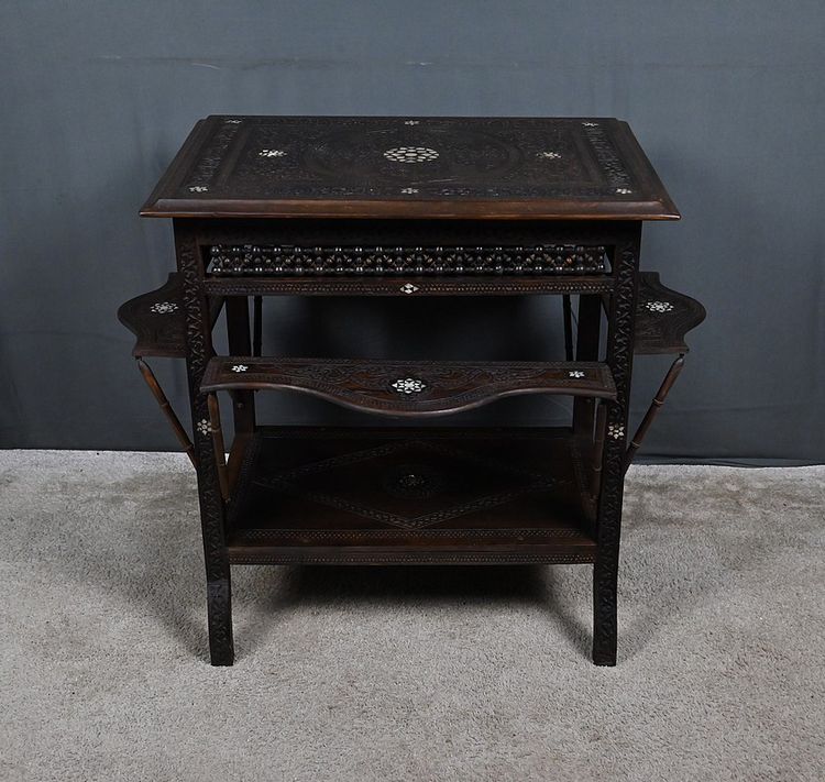 Table Syrienne en Noyer – Fin XIXe