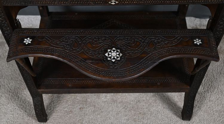 Table Syrienne en Noyer – Fin XIXe