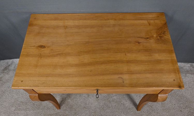 Petite Table Console en Noyer, époque Restauration – Début XIXe