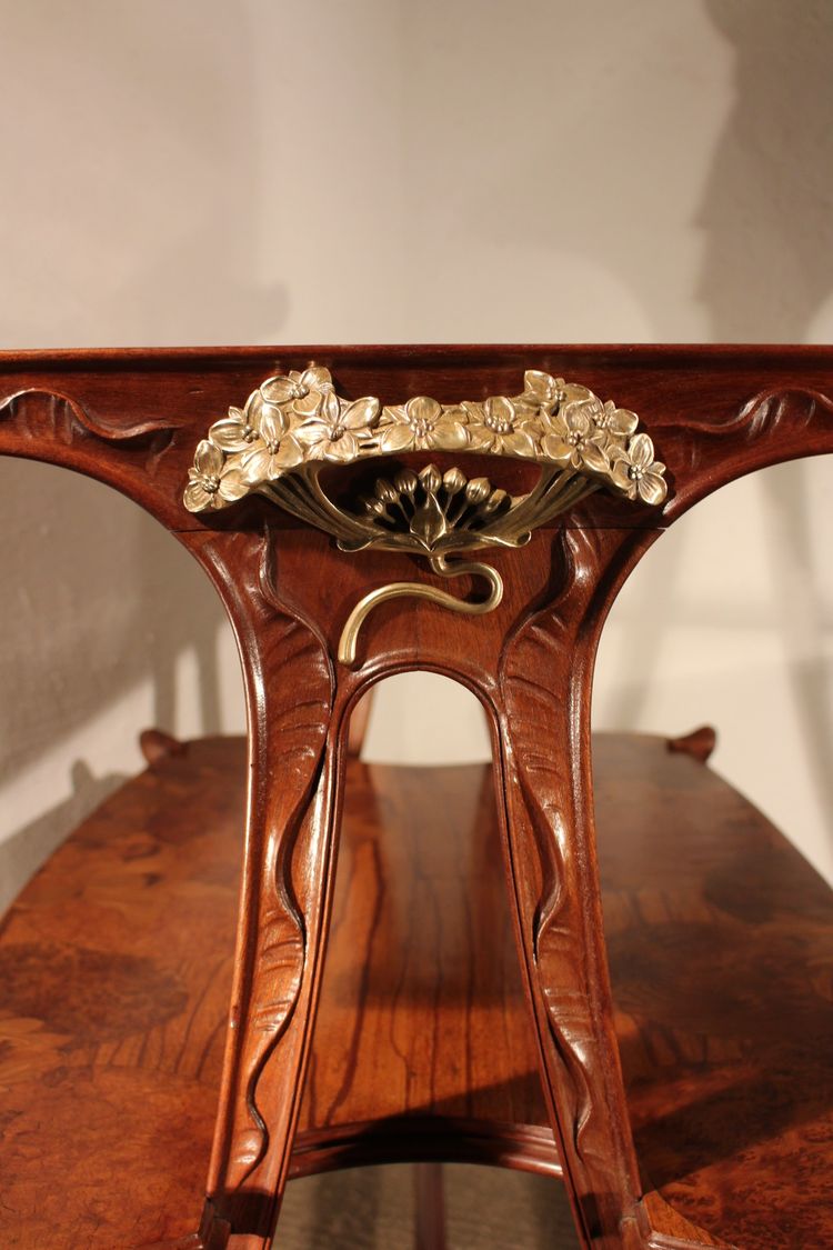  Table à thé Art Nouveau de L-Majorelle