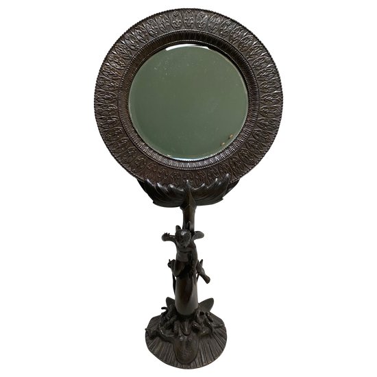 BRONZE TABLE MIRROR