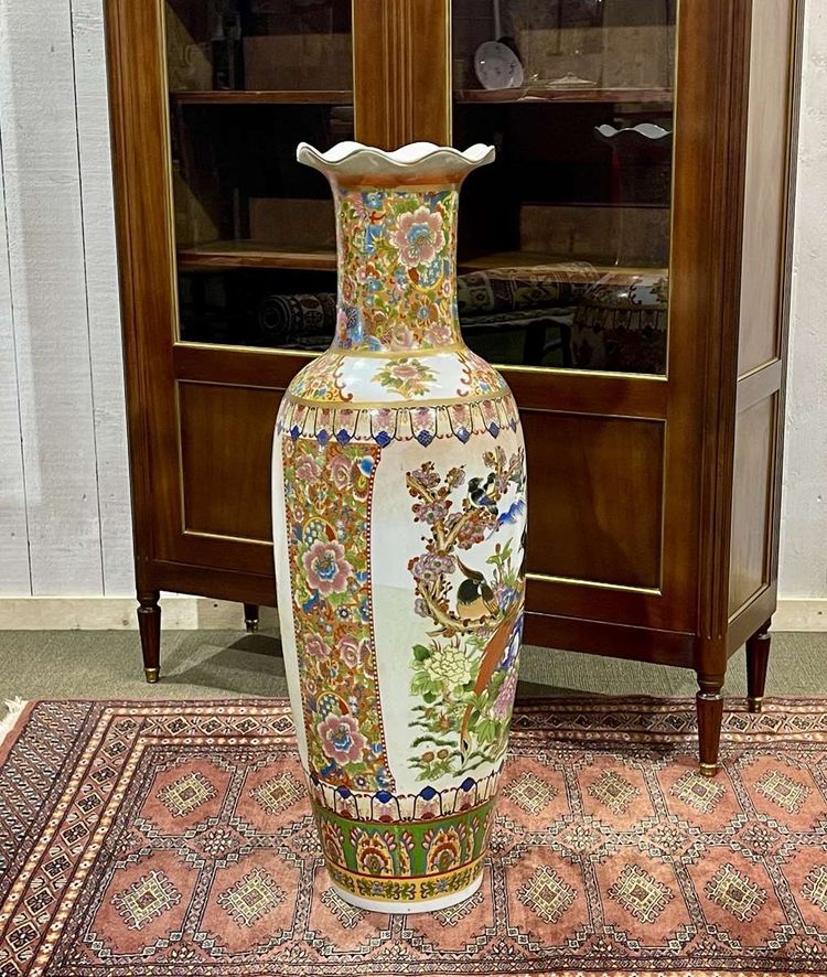Große chinesische Vase aus dem 20. Jahrhundert