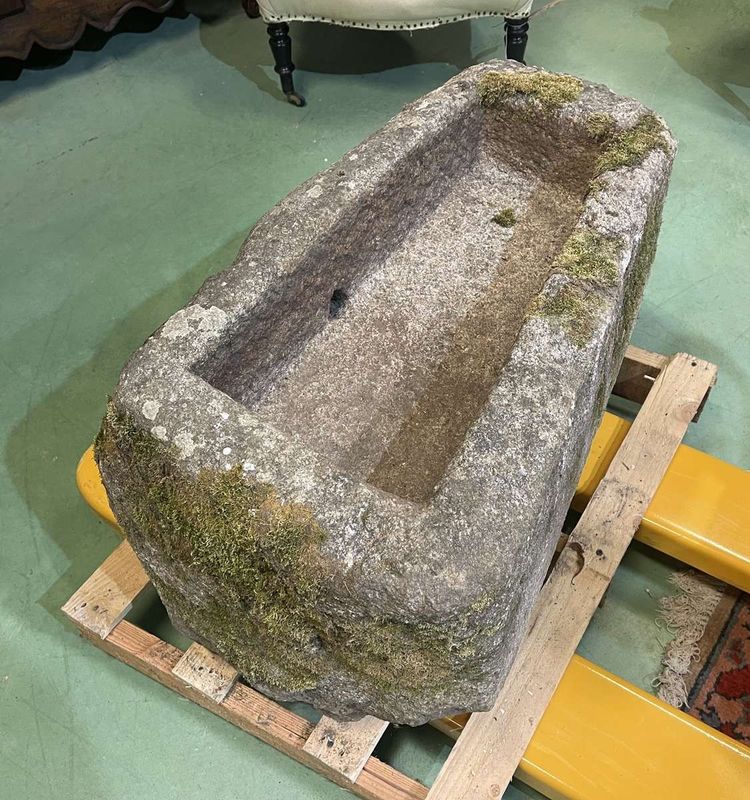 19th century granite trough