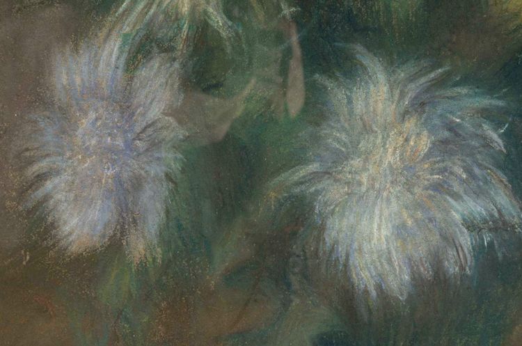 Toshio Bando (1895–1973) Chrysanthemenblüten oder Kikus