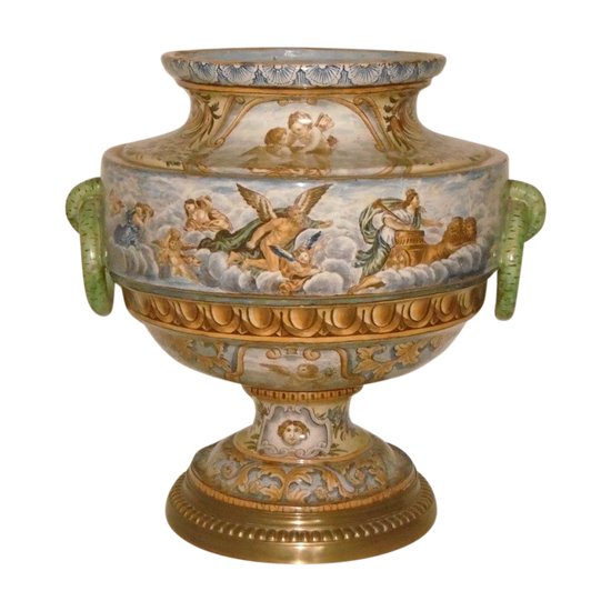 Large Vase with Handles Italy XIXth