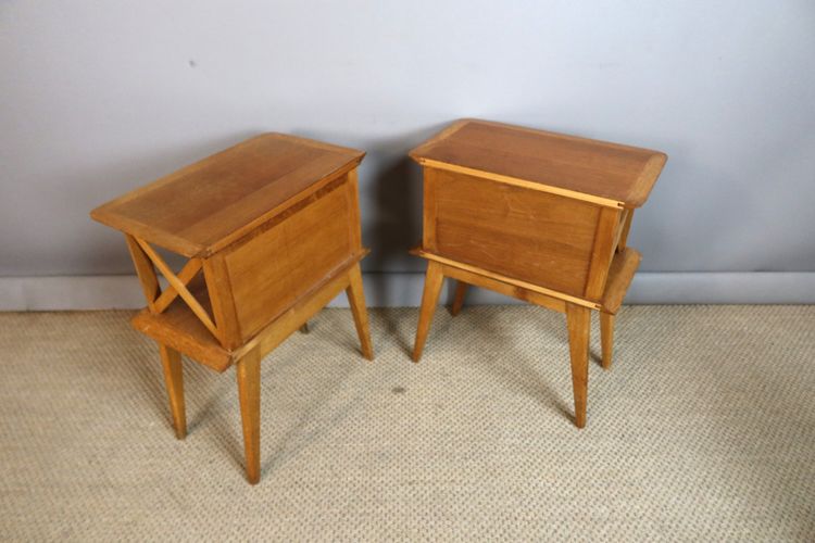 Coppia di comodini degli anni '50/'60