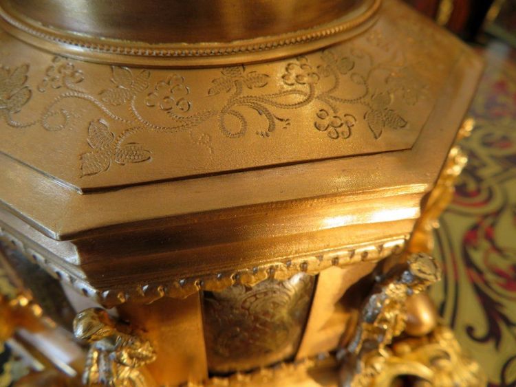 Schmuckkästchen aus Bronze und Boulle-Messing, Napoleon III.