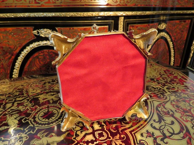 Schmuckkästchen aus Bronze und Boulle-Messing, Napoleon III.