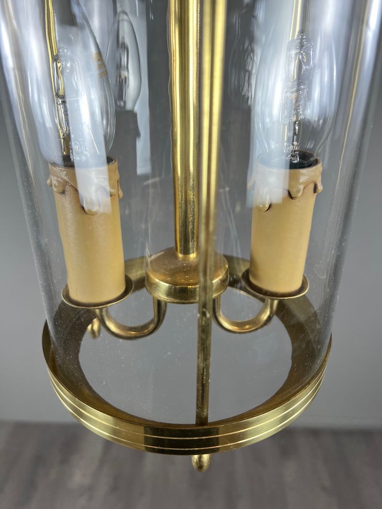 Lanterna in bronzo e ottone, XX secolo