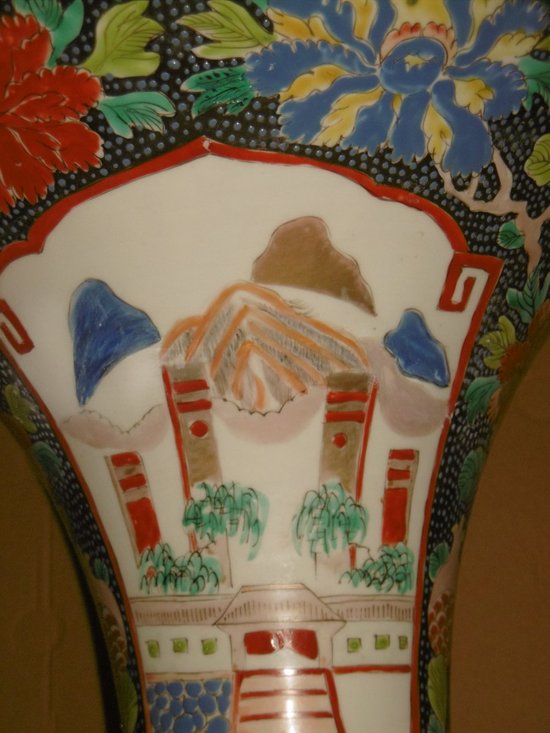 Grande vaso Cina XIX secolo