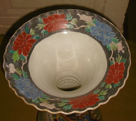 Grande vaso Cina XIX secolo