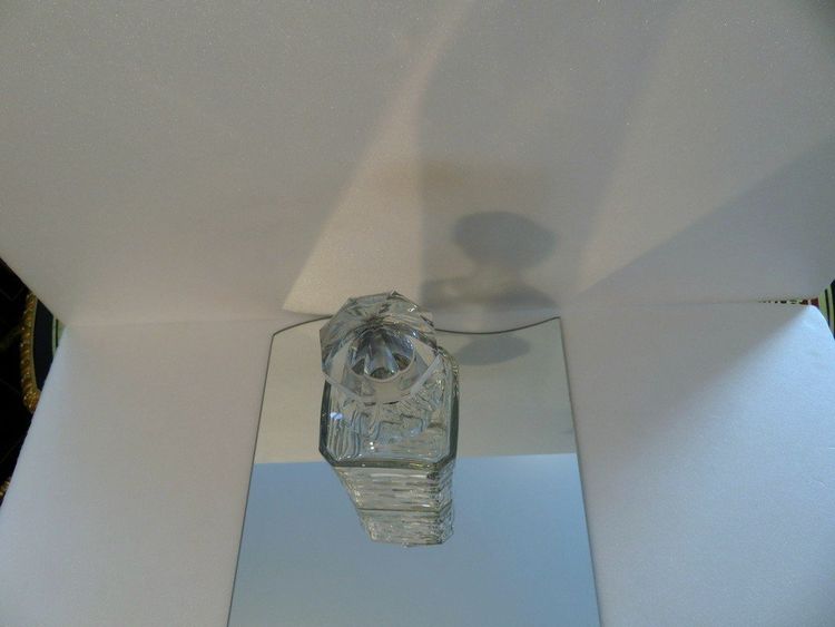 Baccarat Crystal Whiskey Decanter, Signed, "Chauny" Model