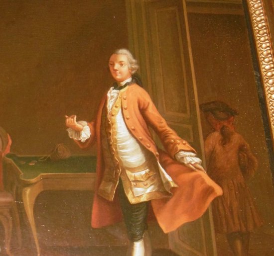 Peinture Sur Bois 18ème