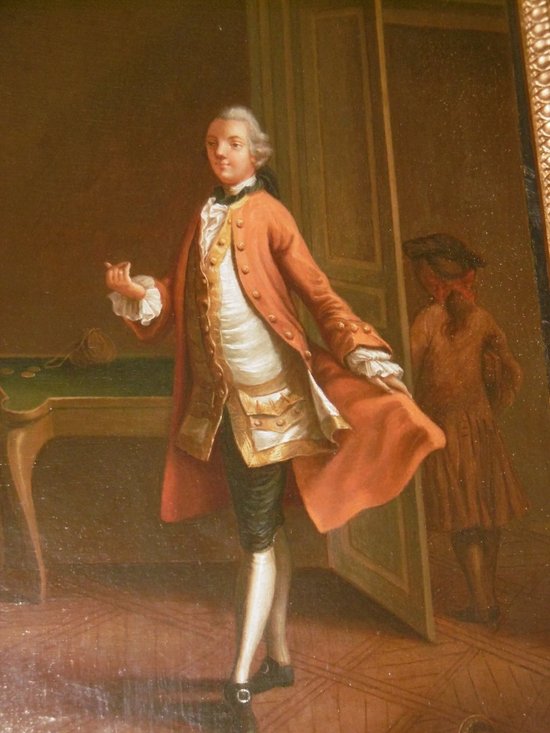 Peinture Sur Bois 18ème
