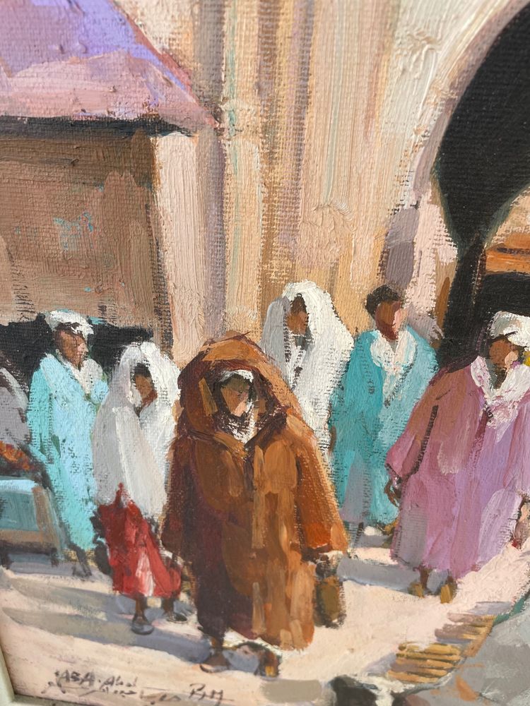 Pair of Orientalist paintings