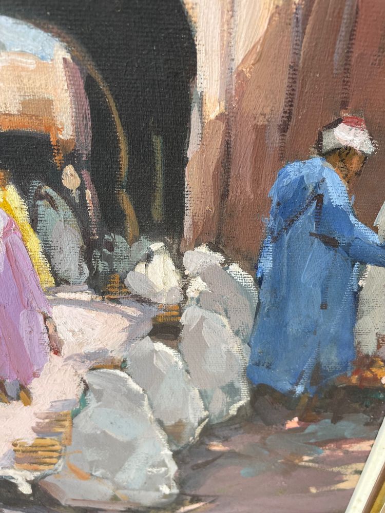 Pair of Orientalist paintings