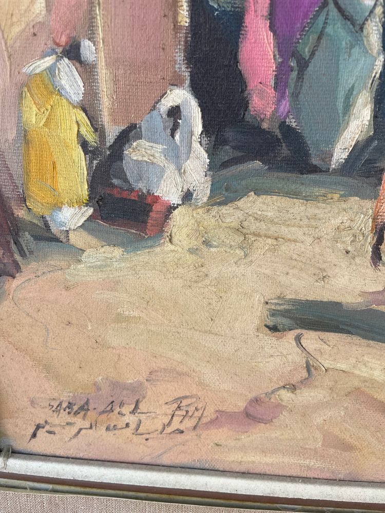 Pair of Orientalist paintings