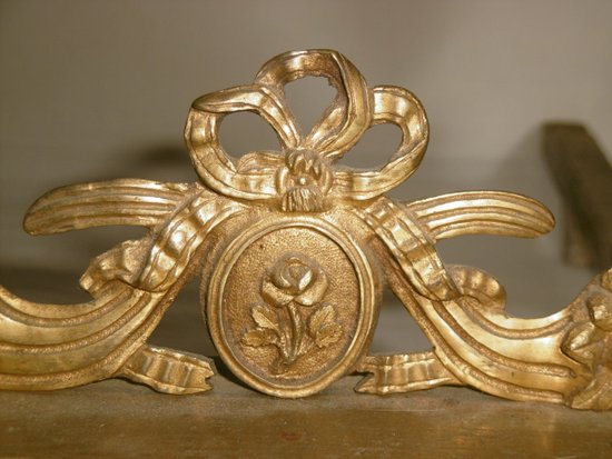 Pair of Louis XVI Chenets
