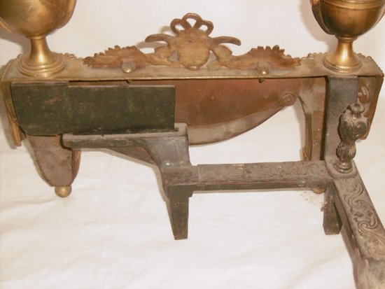 Pair of Louis XVI Chenets