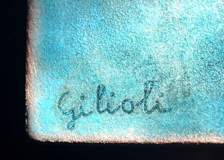 Composition abstraite sur Bronze Émile GILIOLI (1911-1977) 