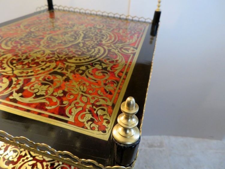 Mensola con intarsio Boulle dell'epoca di Napoleone III