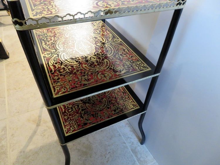 Mensola con intarsio Boulle dell'epoca di Napoleone III