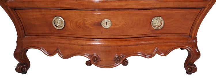 Commode Tombeau Bordelaise En Merisier époque XVIIIe siècle