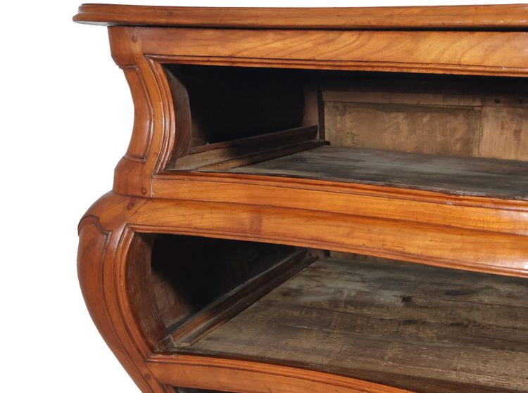  Commode Tombeau Bordelaise En Merisier époque XVIIIe siècle