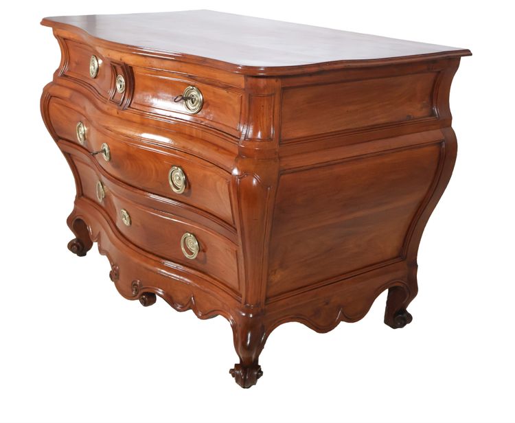  Commode Tombeau Bordelaise En Merisier époque XVIIIe siècle